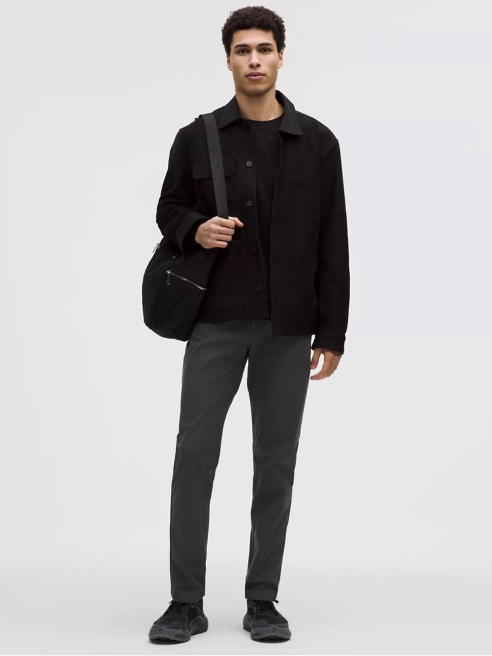 Lululemon ABC Classic Fit 5 Pocket Pant Obsidian/Charcoal Gray Size 34